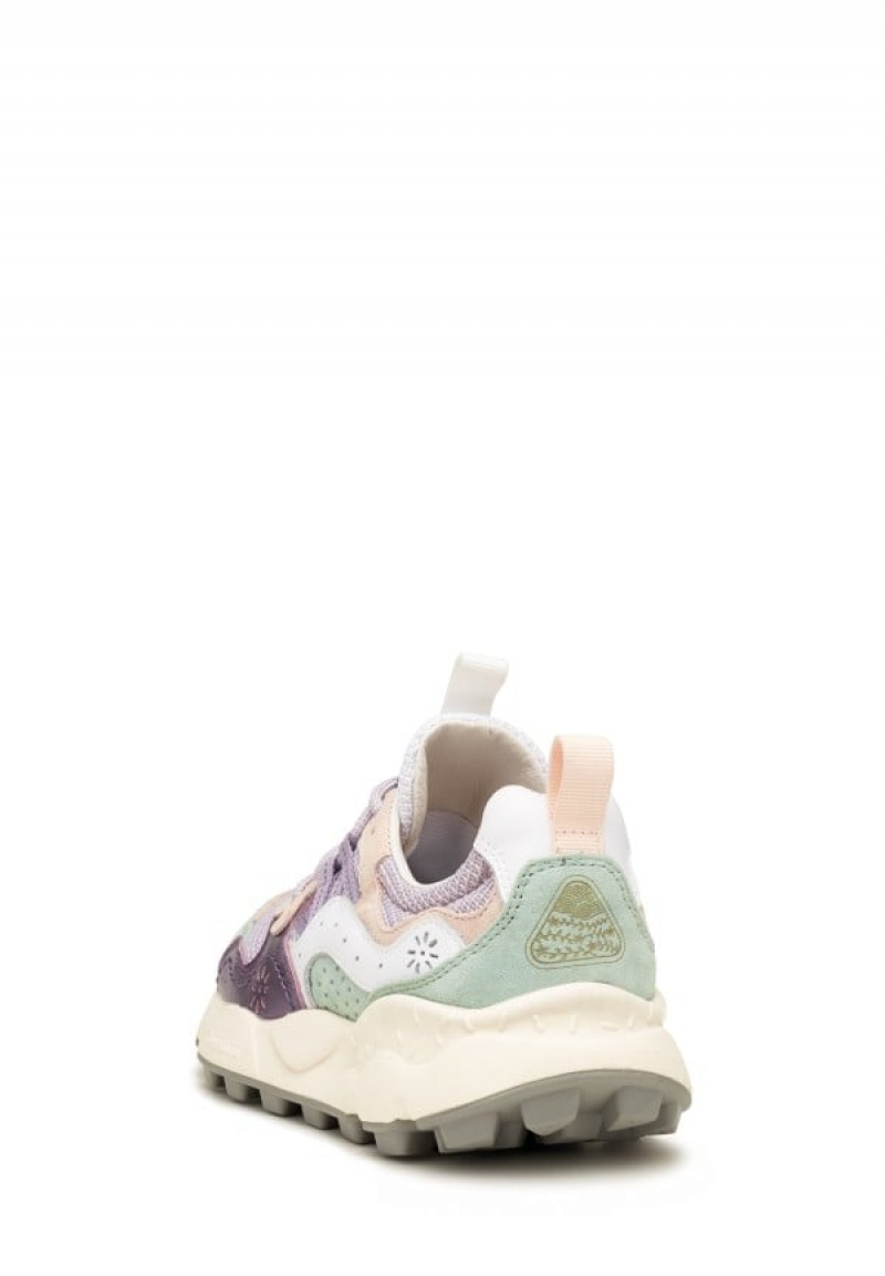Zapatillas Flower Mountain Yamano 3 Mujer Moradas Turquesa | OIK4184VB