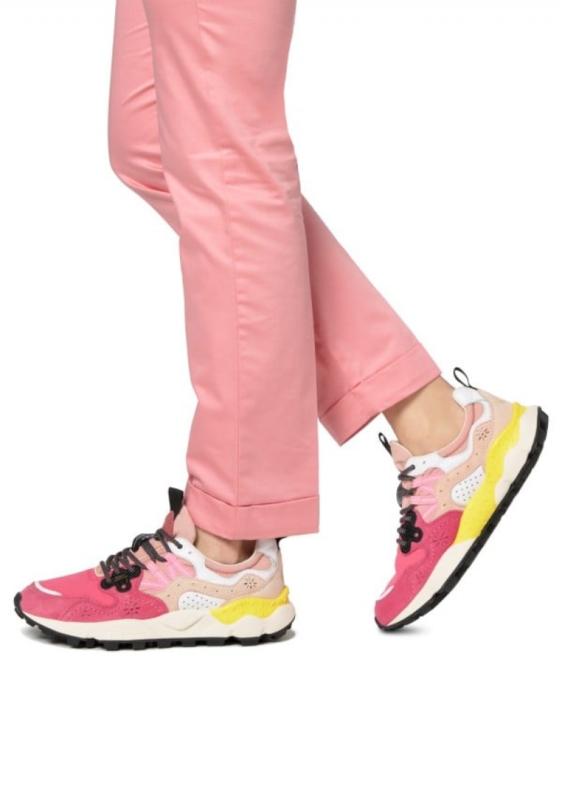 Zapatillas Flower Mountain Yamano 3 Mujer Fucsia | EMP3752HO